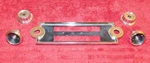 1963 Ford 300 Galaxie 500 Xl Fastback Orig Dash Radio Knobs And Faceplate Bezel. Fixed Price $99.00.