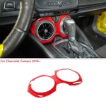 Center Air Conditioner Vent Outlet Cover Trim Frame For Chevy Camaro 2016+ Red. Fixed Price $25.99.
