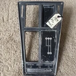 Corvette Oem 1969 Console Shift Plate (shifter Bezel) 4spd - No Air Made In Usa. Fixed Price $30.00.