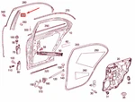 Mercedes-benz S W221 Rear Left B-pillar Moulding Trim A2216901387 No Duties. Fixed Price $167.83.
