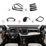 Carbon Fiber Style Dashboard Gear Shift Door Pull Hand Cover For Rav4 2013-2018. Fixed Price $99.99.