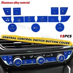 Set Blue Aluminum Center Console Control Switch Panel For Honda Accord 2018-22. Fixed Price $36.59.