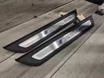 Note* 17-23 Oem Bmw G30 Front Left Right Lighter Door Sill Molding M Trim Set. Fixed Price $116.96.