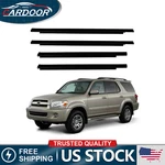 4x Door Window Belt Molding Trim Seal Weatherstrip For 2001-2007 Toyota Sequoia. Fixed Price $65.59.