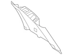 Genuine Nissan Interior Quarter Panel Trim 84940-7fa5a. Fixed Price $148.64.