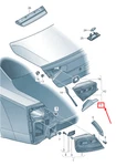 New Audi A8 4h Rear Right Lower Tail Light Trim 4h0945256a 4h0-945-256-a. Fixed Price $24.40.