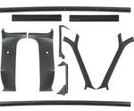 81-87 Chevy/gmc Truck Black Plastic Interior Garnish Molding Set 10pc Trim Kit. Fixed Price $289.95.