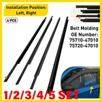 Door Window Molding Trim Weatherstrip Seal For 04-09 Toyota Prius 1-5set. Fixed Price $115.89.