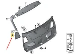 Oem Bmw X3 F25 Left Trunk Lid Cover 51497260047 7260047 Genuine. Fixed Price $40.41.