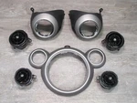 11-12 Mini Cooper S R60 Dash Speedo Air Vent Trim Bezel Cover Panel Set Oem. Fixed Price $78.18.