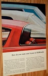 1965 Plymouth Dodge Chrysler Original Advertisement Ad-65 Barracuda. Fixed Price $6.99.