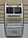 2009-2010 Dodge Journey Center Dash Radio Trim Bezel Climate Air Vents Silver. Fixed Price $85.49.