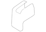 Genuine Nissan Seat Track Cover 88271-4ba0a. Fixed Price $10.48.