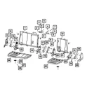 Genuine Mopar Rear Seat Shield Left 5zh81tx7ac. Fixed Price $16.07.