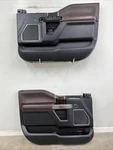 2015-2020 Ford F150 Platinum Front Door Trim Panel Set Ebony/brunello Oem. Fixed Price $299.99.