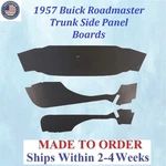 1957 Buick Roadmaster Trunk Side Board Panels #buk-sdp-435. Fixed Price $232.99.