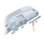New Audi A3 Sportback 8v Right Dashboard Molding Lhd 8v1853190ari2 Original. Fixed Price $106.78.