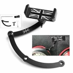 Union Jack Car Phone Mount Folding Holder For Mini Cooper R55 R56 Black&gray Us. Fixed Price $19.28.