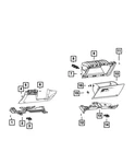 Genuine Mopar Glove Box Door Dampener 68686980aa. Fixed Price $31.69.