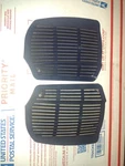 73-80 1979 Mercedes Benz 280se W116 - Dash Front Speaker Grille Covers Blue. Fixed Price $14.00.