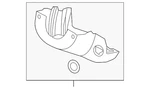 Genuine Hyundai Lower Column Cover 84852-1r010-9y. Fixed Price $86.65.