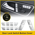 12pcs Lock Chrome Door Switch Benz W204 Button Cover Trims For Mercedes W212 Cla. Fixed Price $14.24.