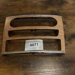 W164 X164 Mercedes Burl Wood Climate Control Trim Bezel Ml Gl Oem # 0071. Fixed Price $45.00.