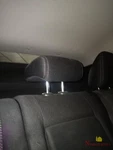 2017 Nissan Rougue Sport Center Rear Headrest Only Black Cloth. Fixed Price $110.00.