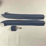 80-96 Obs Ford Full Size Bronco Interior Roof Front Top Trim Pillar Panels Blue. Fixed Price $237.50.