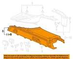 Gm Oem 18-20 Regal Tourx Quarter Panel Interior Trim-lower Trim 13487523. Fixed Price $85.94.