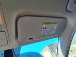 2019 Kia Forte Passenger Sun Visor Gray Used Oem 268-12514br. Fixed Price $84.95.