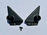 Jeep Comanche Mj Cherokee Xj 1984-1996 Interior Manual Mirror Trim Set L And R. Fixed Price $55.00.