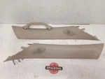 Pair A-pillar Trim Panels 07-14 Gm Pickup / Suv Beige Tan Oem 10920952. Fixed Price $108.69.