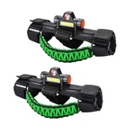 Top Roll Bar Grab Handles Grip W/light For Jeep Wrangler Tj Jk Jl 1997+ Green. Fixed Price $10.54.