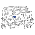 For Ram 1500 Classic 2019-2021 1hs02tx7ac Front Center Speaker Cover. Fixed Price $64.05.