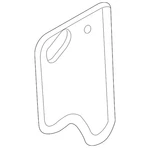 Genuine Volkswagen Door Check Cover 5c6-837-916-b. Fixed Price $25.18.