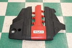 18-23 Mustang *worn* Black Red 5.0l Motor Engine Cover Trim Panel Sound Dampener. Fixed Price $130.99.