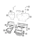 Genuine Mopar Seat Anchor Cover 6ms28dx9aa. Fixed Price $58.13.
