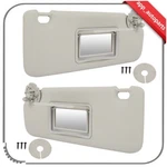 Driver Passenger Side Sun Visor With Mirror Gray For Chevrolet Cruze 2016-2017. Fixed Price $34.39.