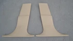 2005-2010 Bmw 530i Lower B Pillar Trim Cover Set Tan E60 525i 530 535 528i 545. Fixed Price $59.40.