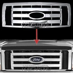 2009-2012 Ford F150 Chrome Snap On Grille Overlay Front Grill Cover Trim Insert. Fixed Price $169.99.