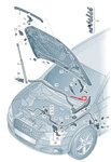 New Right Bonnet Gasket For Audi Rsq3 8u 8u0821170. Fixed Price $34.99.
