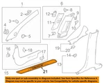 Gm Oem 15-22 Trax Pillars, Rocker Floor Interior Trim-scuff Plate 96965821. Fixed Price $33.12.