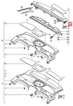 Genuine Audi A8 Trim For Rear Shelf Panel Alcantara Silk Beige 4h4863412cec2. Fixed Price $1372.01.