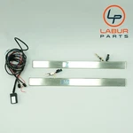 W218 10-18 Mercedes Cls E Class Front Left & Right Illuminated Door Sill Sills. Fixed Price $204.59.