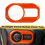 Orange Headlight Left Adjust Switch Cover Trim For Jeep Wrangler Jl Jlu 2018-up. Fixed Price $16.98.