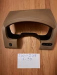 04-08 Ford F150 Mark Lt Upper Dash Speedometer Cluster Bezel Leather Trim Tan. Fixed Price $108.74.