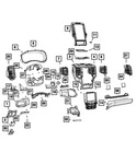 Genuine Mopar Instrument Panel Bezel 6nh48bd3aa. Fixed Price $126.36.