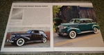 1939 Chevy Master Deluxe Coupe / Sedan Info Spec Sheet Photo Feature Print 39 5. Fixed Price $9.99.