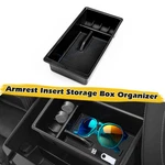 Armrest Extra Storage Box Organizer Tray W/black Mat For Toyota Tacoma 2016-2018. Fixed Price $15.49.